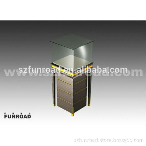 customized design glass watch display cabinet for watch shop decoration